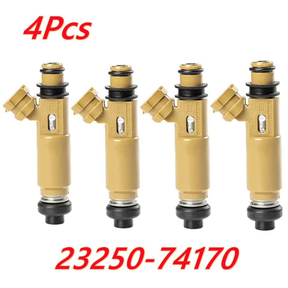 

4Pcs New Fuel Injector Nozzle for Toyota Avensis RAV4 Camry/Vista Corona Townace/Liteace Carina FF ED Cad 23250-74170
