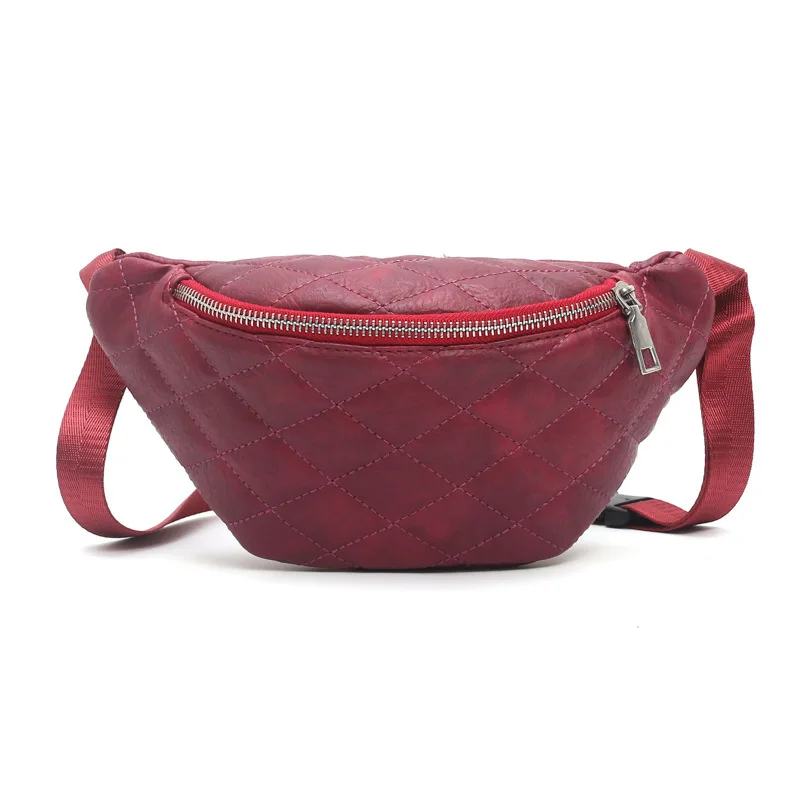 

Waist Bag Women 5 Colors Fashion Travel Fanny Pack PU caja fuerte secreta oculta