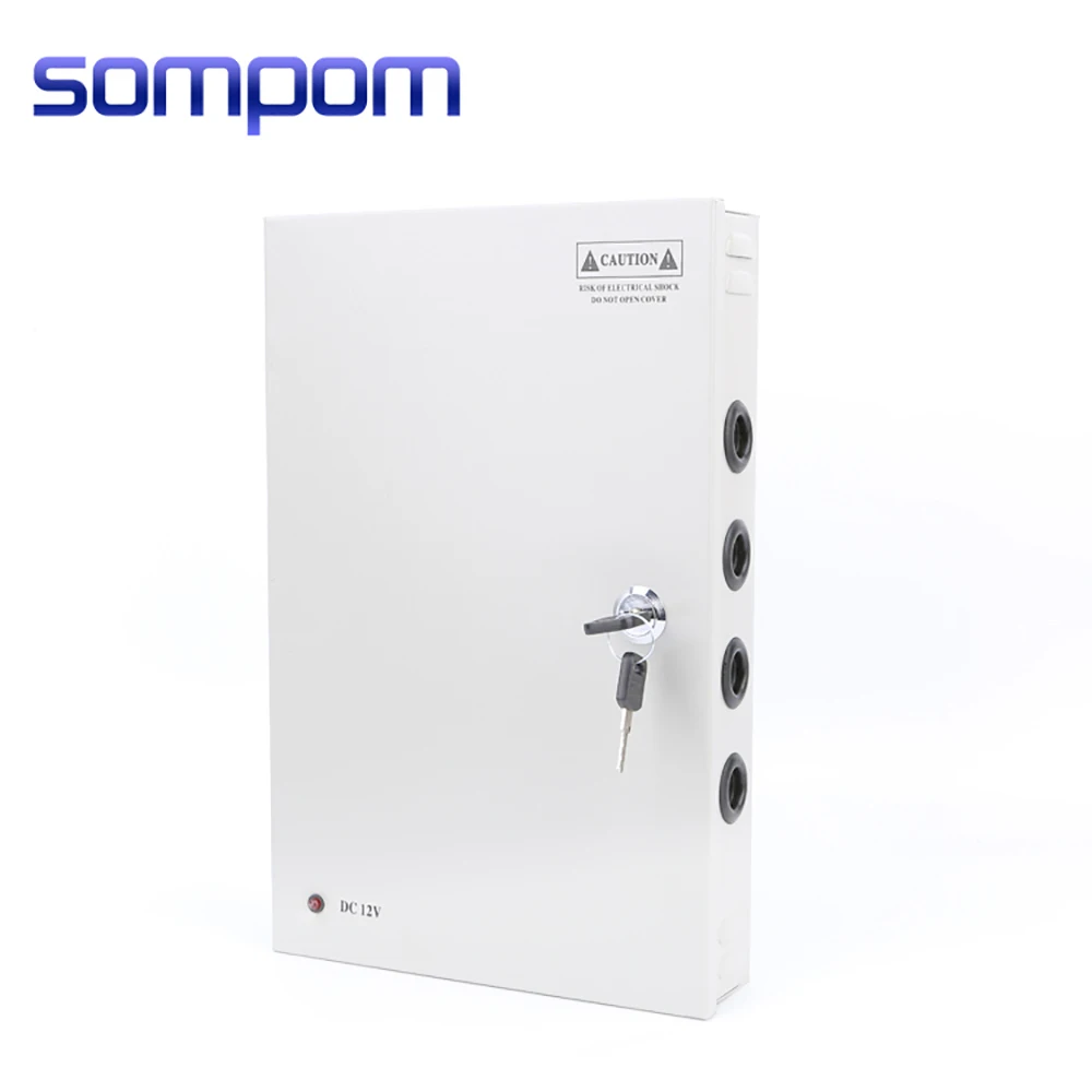 Sompom 12V 20A 18 каналов 240W Переключение cctv Блок питания|Импульсный источник питания| |