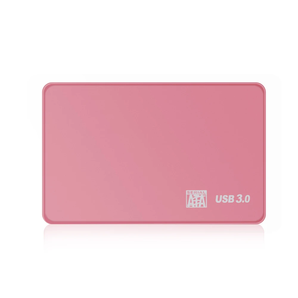 TISHRIC 2.5 inch HDD Case USB 3 Hard Drive Enclosure SSD Box Hard Disk Case Sata to USB 3.0 HDD Box Optibay Caddy 2.5 Sata