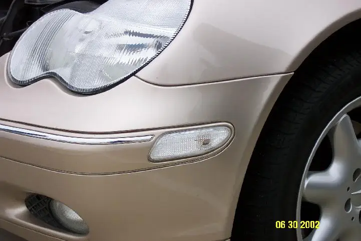 Светодиодный фонарь маркер для Mercedes Benz W203 C Class C230 C280 01 07 светодиодный сигнальный