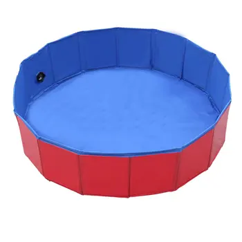 

Dog Pool Foldable Pool Pet Bath Swimming Tub Bathtub Outdoor Indoor Collapsible Bathing Pool for Dogs Cats