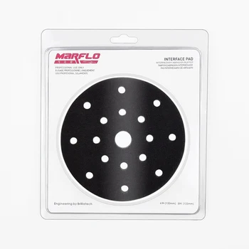 

Marflo 5"6" Polishing Sponge Interface Pad for Backing Plate and Pad Placed Dual Action Polisher DA Polishing Machine