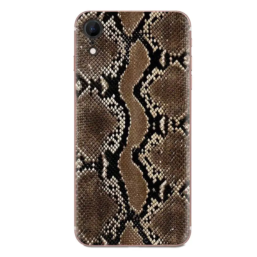 as picture Змеиной кожи печати для huawei Honor 4C 5A 5C 5X6 6A 6X7 7A 7C 7X8 8C 8S 9 10 10i 20 20i Lite рro резиновые сотовый Чехол Для Телефона - Цвет: as picture