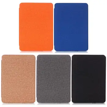 

Flip Cloth Pattern Protective Cover Smart Case Protector for Amazon Kindle Paperwhite (2018) E-book Reader Accessories