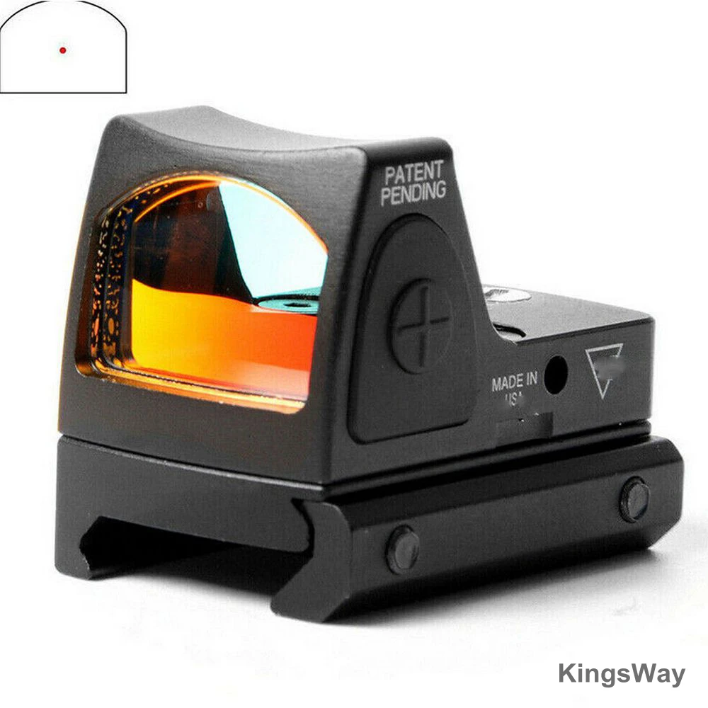 Тактический Мини-прицел RMR Red Dot Sight для пистолета Glock 17 19 9 мм ручной пистолет Mount |