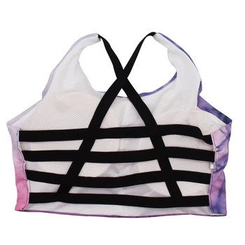 Yoga Sets Woman Sportswear  Workout Sets Gym Clothes Women Smoke Printed Fitness Jumpsuit Crop Tank Top Leggings Running,ZF169 4