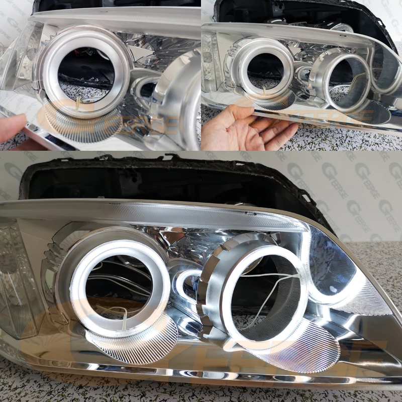 Для Chevrolet Captiva S3X 2006 2007 2008 2009 2010 отличный ультра яркий CCFL ангельские глазки Halo набор