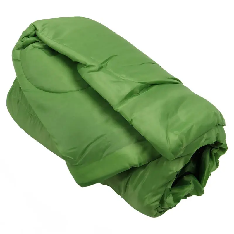 Взрослый одиночный кемпинг водонепроницаемый чехол для костюма конверт спальный мешок зеленый