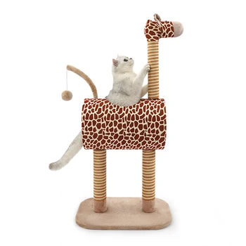 

The Giraffe Cat Climbing Frame Cat Litter Cat Tree One Cat Cat Products