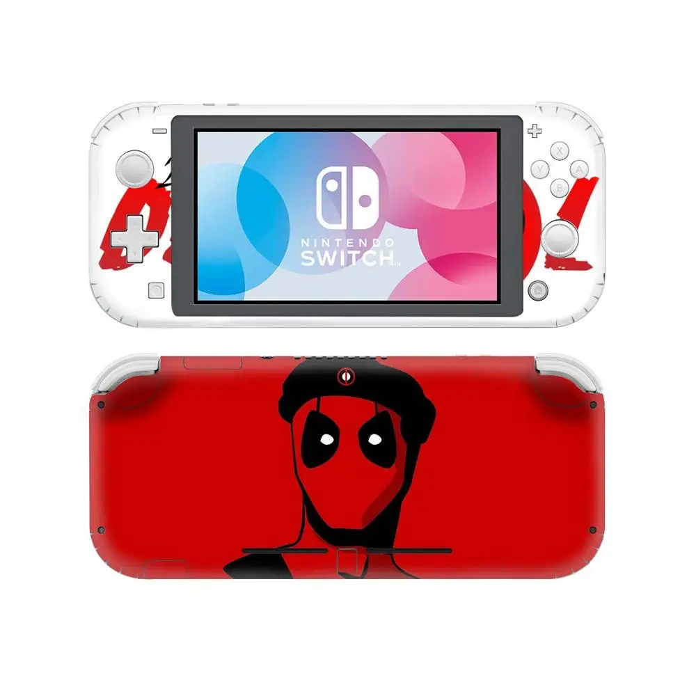YSNSL0628 Дэдпул nintendo переключатель кожи Наклейка Обложка для nintendo Switch Lite консоль протектор для nintendo Switch Lite NSL стикер кожи - Цвет: YSNSL0628