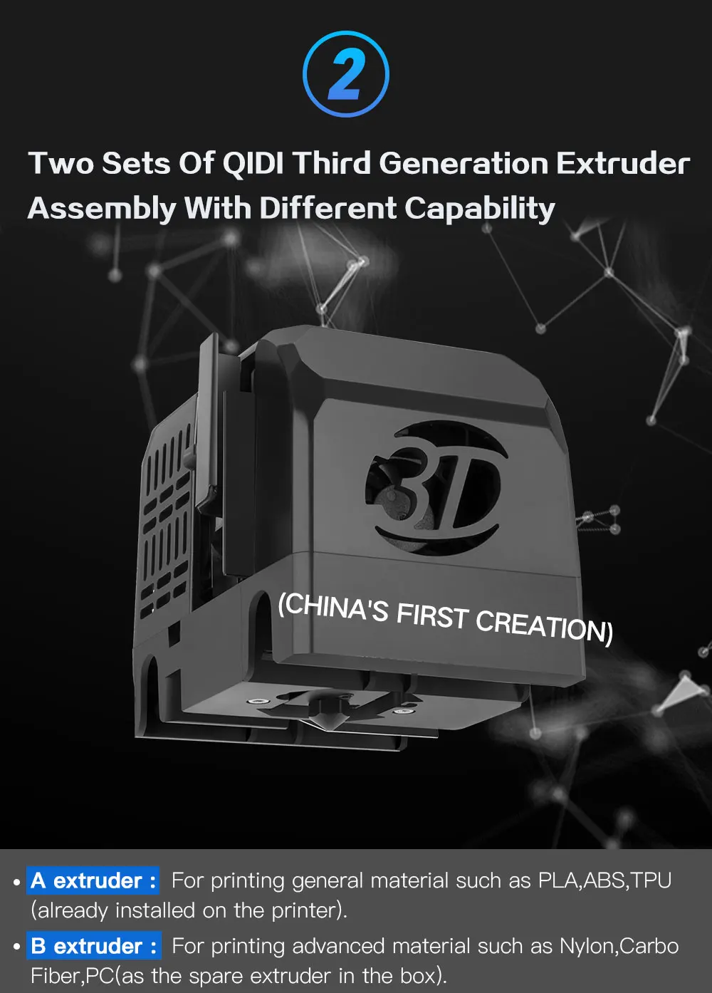  2020 Newest Big sale QIDI TECH 3D Printer FDM Printing Full Metal High Precision Printing with good