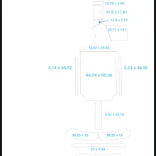 2013 сотник SV233 плавающий шаг и коврик для кокпита лодка EVA Тиковый настил 1/" 6 мм