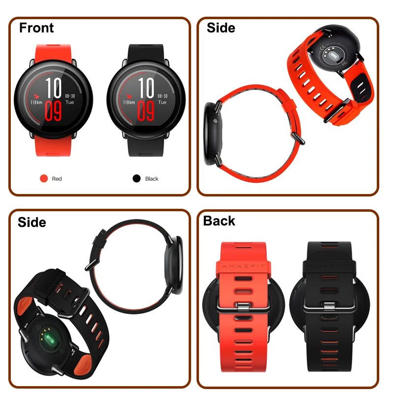 Глобальная версия Huami Amazfit Pace SmartWatch GPS мониторинг сна пульса Водонепроницаемый