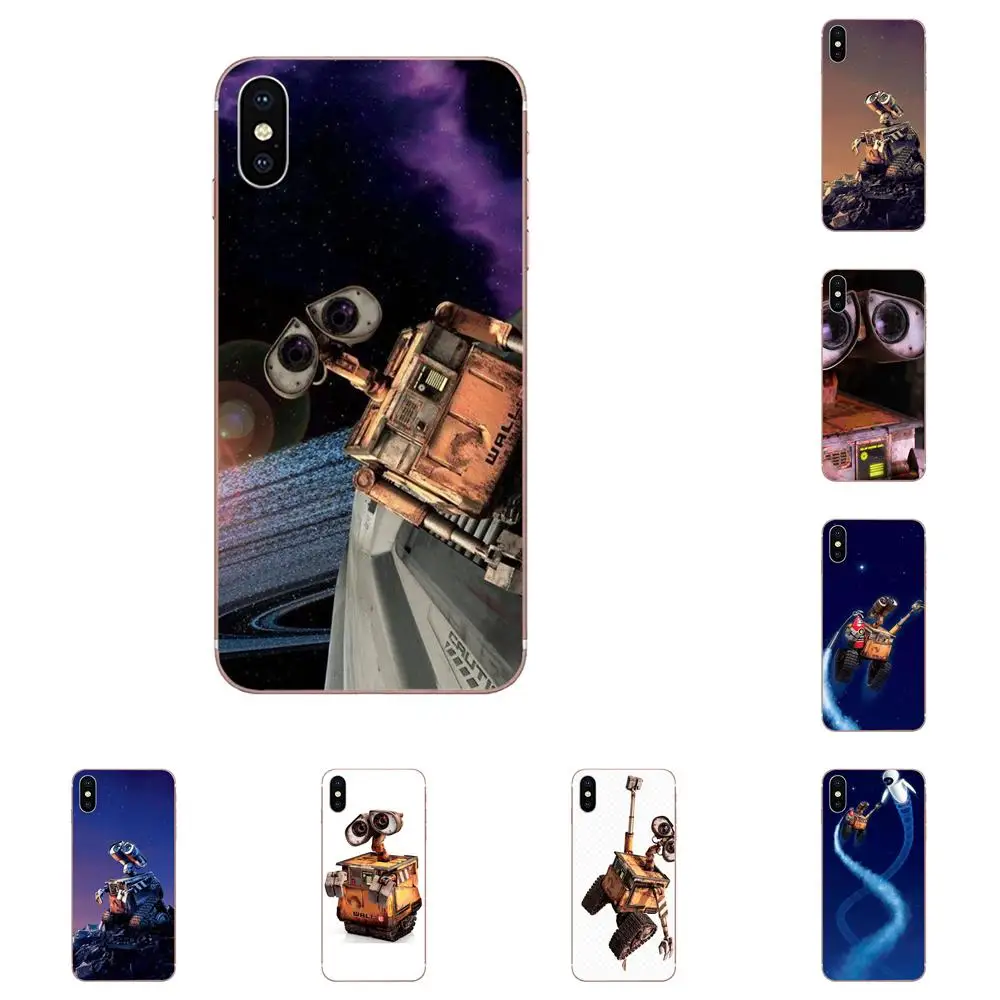 Soft TPU Non-slip Wall E Newest Super Cute For Xiaomi Redmi Note 2 3 3S 4 4A 4X 5 5A 6 6A Pro Plus | Мобильные телефоны и