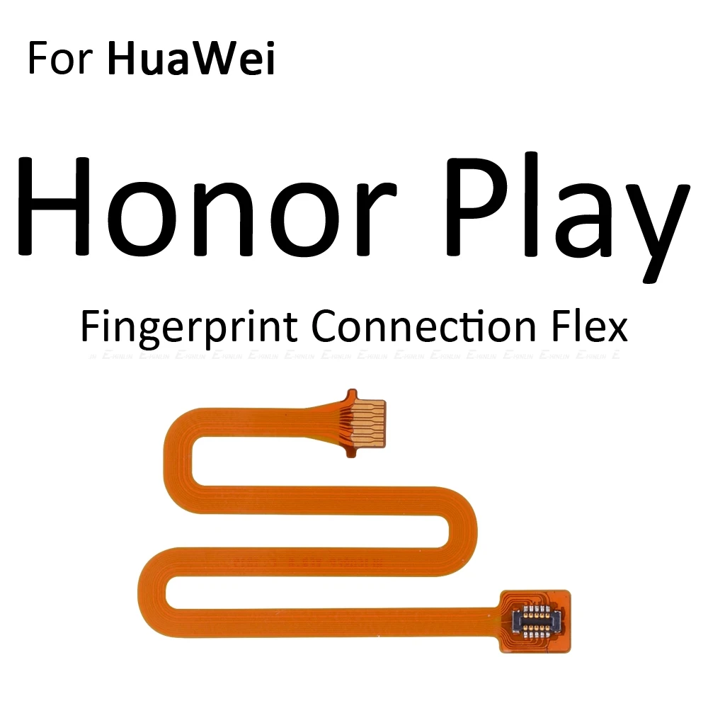 Сенсорный ID сканер отпечатков пальцев разъем гибкий кабель для HuaWei Honor Play 7X 7C 7A Pro Кнопка возврата дома ключ Замена части