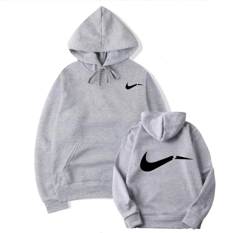 Light Gray Толстовки с принтом сломанного крючка, Мужская забавная графическая Толстовка для мужчин/женщин,, Harajuku, модная толстовка унисекс с длинным рукавом, Sudadera Mujer - Цвет: Light Gray