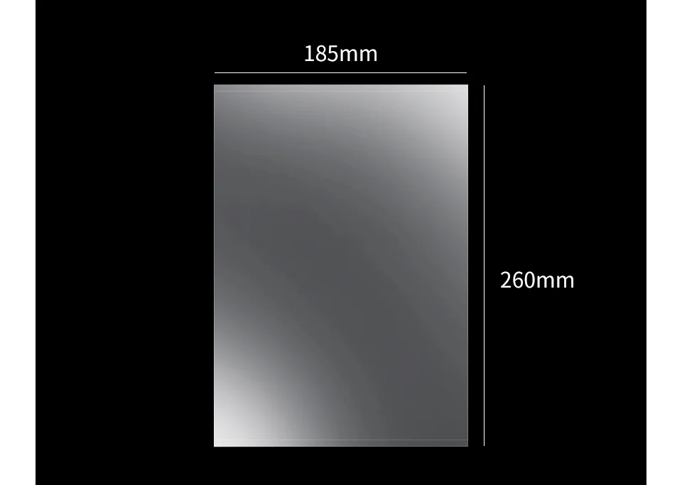 Parte o Filme a Impressora do Lcd Fep para Anycúbico Mono Elegoo Saturn 260mm * 185mm 3d x - - Imagem 3