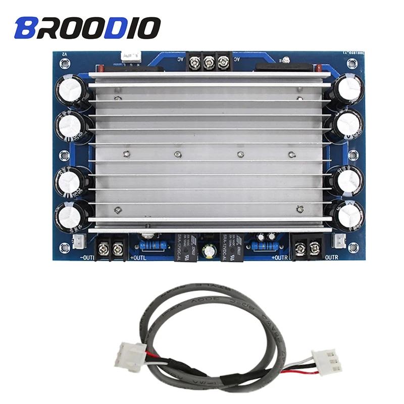 

High Power Dual Chip TDA7293 Amplifier Board Simulate Class A Warm Sound Dual Channel 100W*2 Audio Amplifies For Home Theater
