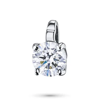 

Pendant in white gold with a diamond