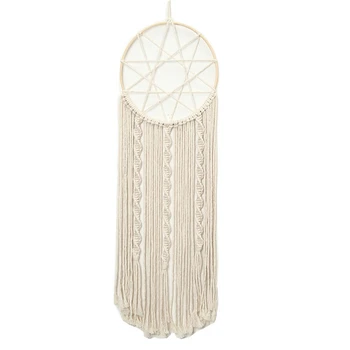 

Macrame Wall Hanging Tapestry Wall Decor Boho Chic Bohemian Woven Home Decoration 23X70CM