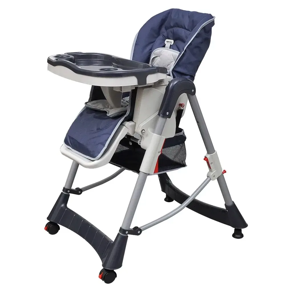 VidaXL 15 Kg Children Chair Comfortable Adjustable Highchair For Baby With Storage Basket Foldable Chair Easy-Clean Furniture V3 VidaXL 15 Kg Children Chair Comfortable Adjustable Highchair For Baby With Storage Basket Foldable Chair Easy-Clean Furniture V3