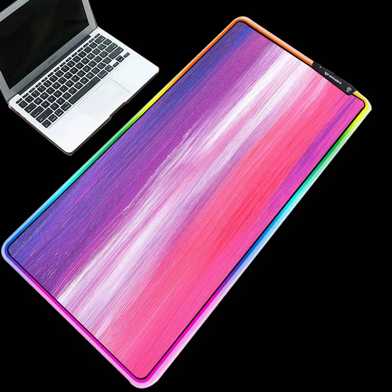 

Mairuige Large size RGB painted series table mat USB interface high quality lighting keyboard pad computer essential mouse pad
