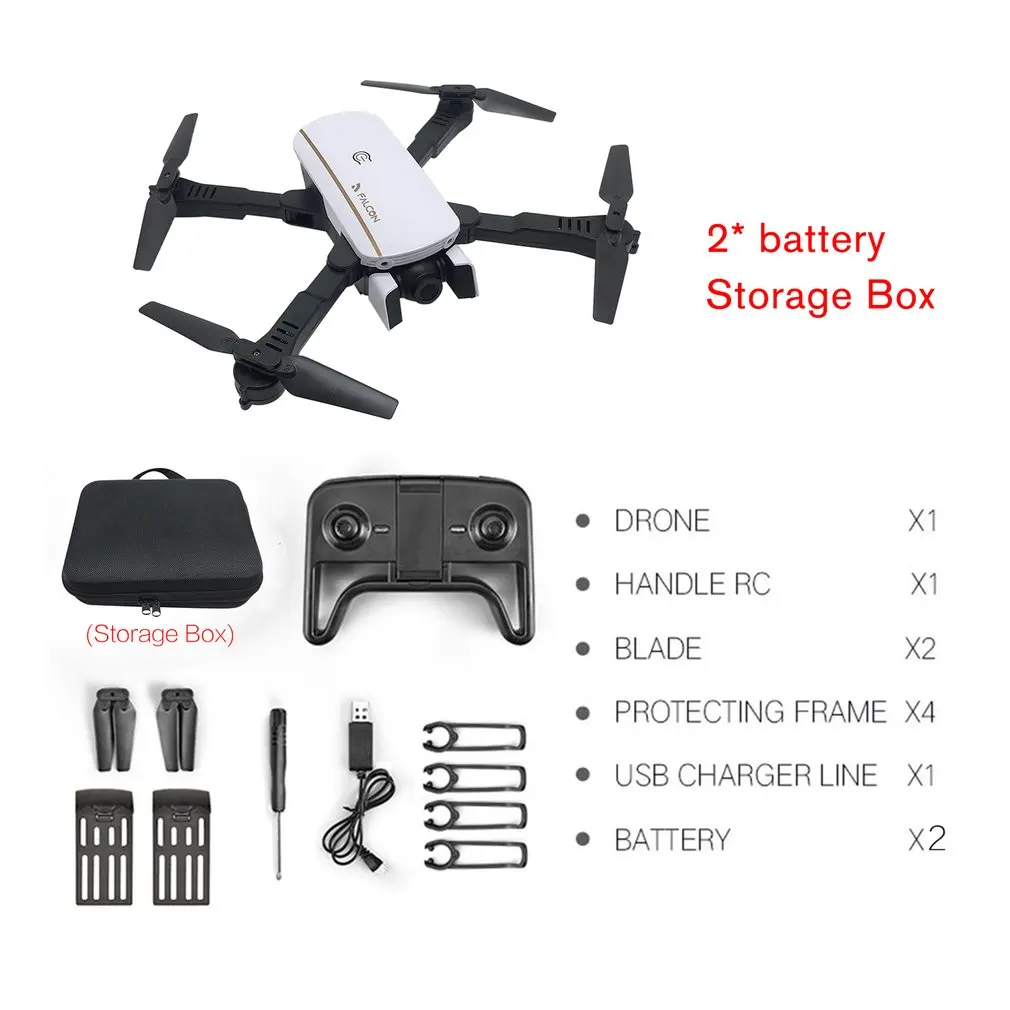 

1808 WiFi FPV RC Drone 4K Camera Optical Flow Positioning HD Dual Camera Aerial Video RC Aircraft Airplane Kids Toys