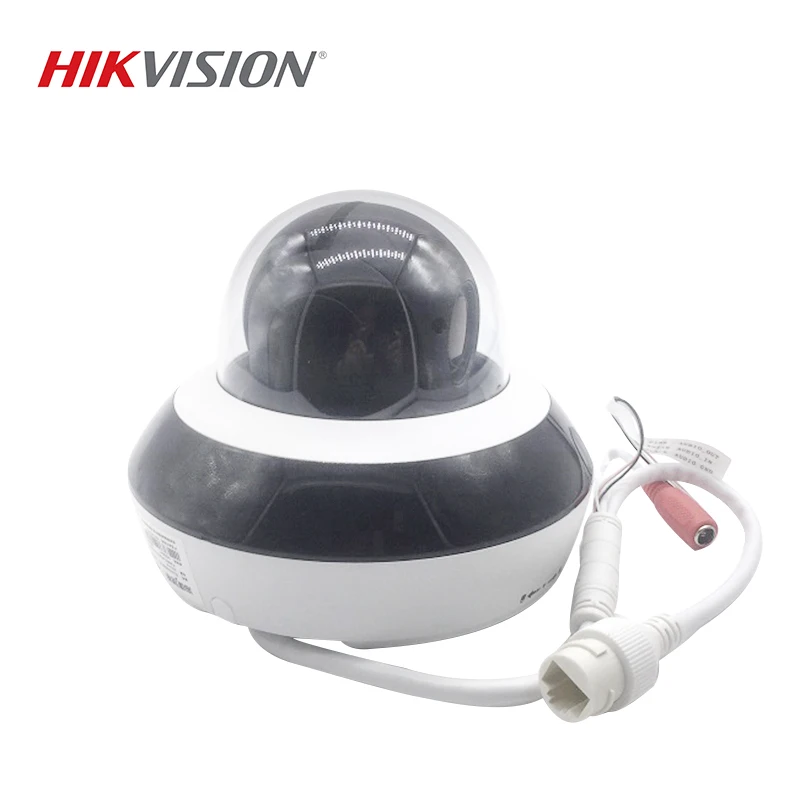 HIKVISION DS-2DC2D40IW-DE3 4MP мини POE IP PTZ IP Камера 2,8 мм-12 мм, 4X зум Поддержка IP66 открытый Водонепроницаемый PoE камера безопасности