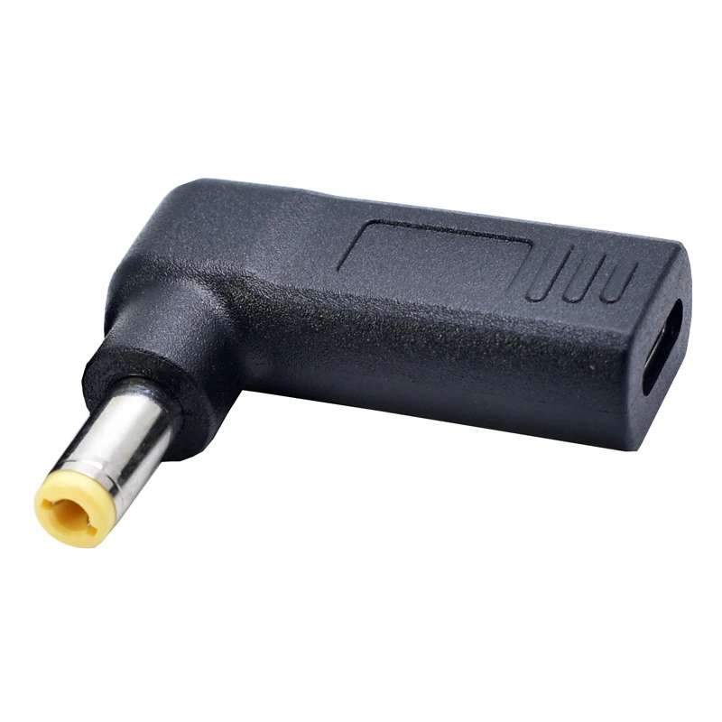 Usb type-C Женский к DC5.5* 2,5 мм мужской ноутбук адаптер питания интерфейсный адаптер