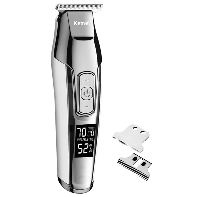 Профессиональный триммер для волос машинка стрижки бороды Мужская