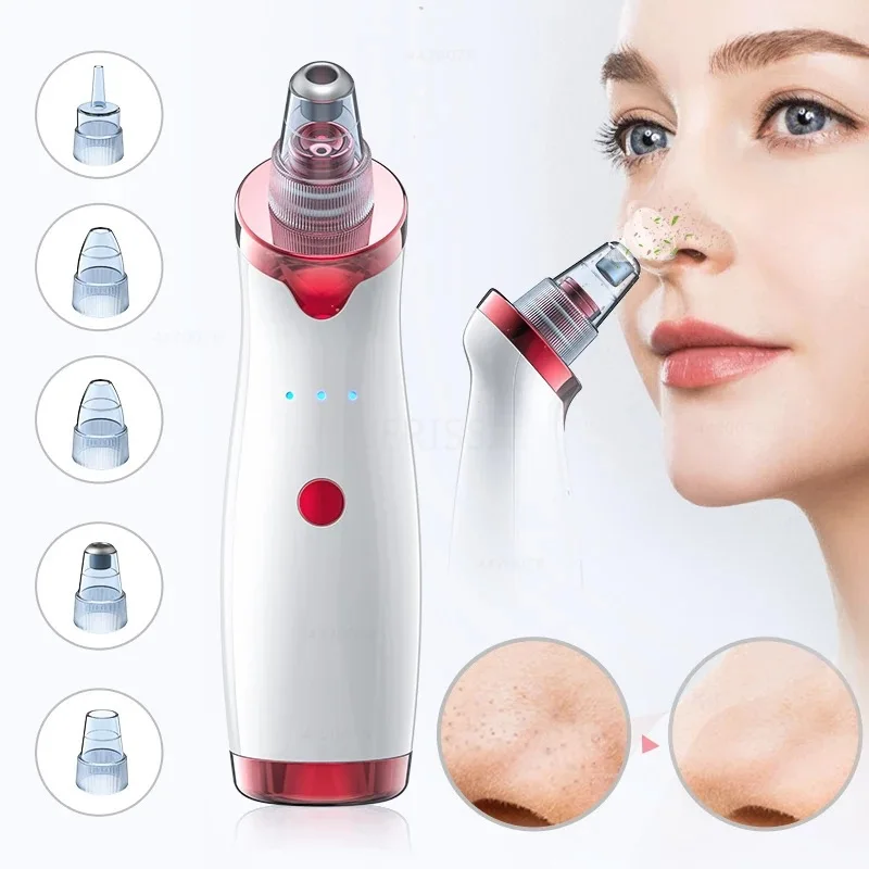 

Beauty Clean Skin ToolBlackhead Remover Face Deep Nose Cleaner T Zone Pore Acne Pimple Removal Vacuum Suction Facial Diamond