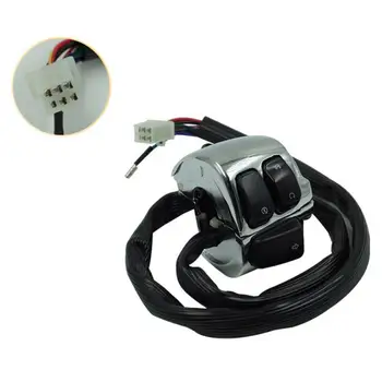 

1Pair Motorcycle Handlebar Control Switch Motorcycle Handle Assembly Switch for Harley Davidson