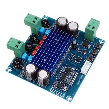 

XH-A308 Wireless Bluetooth 5.0 TPA3116D2 Digital Power Amplifier Board 2X50W Stereo Audio 12V 24V AMP Module Amplificador