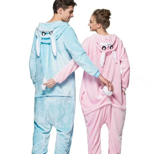 Flannel-Warm-Sleepwear-Rabbit-Animal-Pajamas-Women-Kigurumi-Long-Sleeve-Hooded-Animal-Rabbit-Onesie-One-Piece (3)