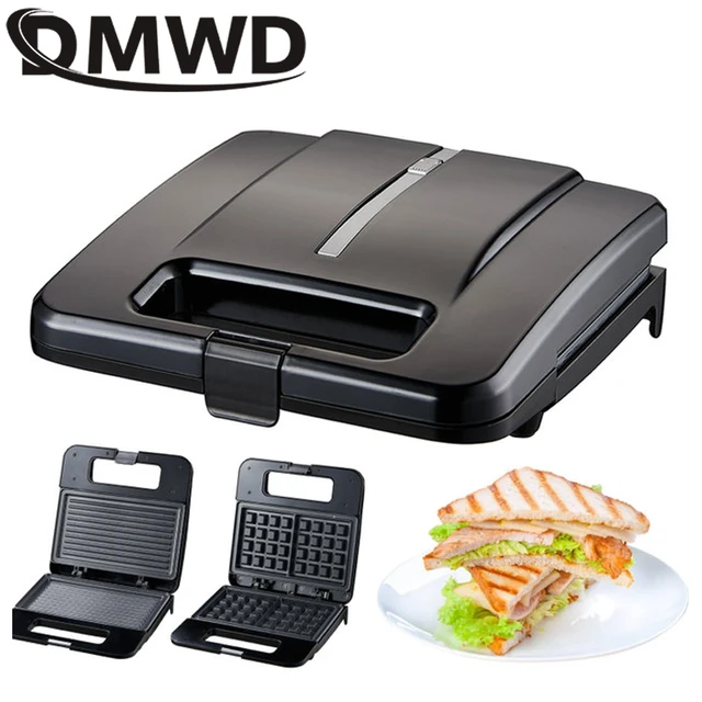 Sandwich Maker 3 in 1, Waffle Maker with Removable Plates, Electric Panini  Press Sandwich Maker, Sandwich Toaster for Breakfast - AliExpress