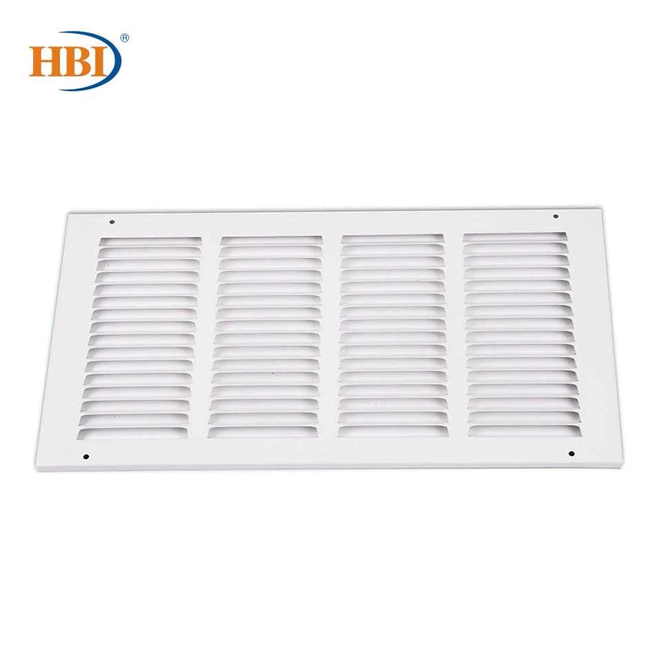 

HBI W16"*H6" Steel White Finished Return Air Grilles Ceiling Air Vent Ceiling Duct Cover Air Register Ventilation Grilles