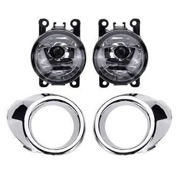 

Car fog Light With Cover for Ford Focus 3 2012 2013 2014 Pre-facelift Fog Light With Chromed Grill With Bulb Wire Switch Styling