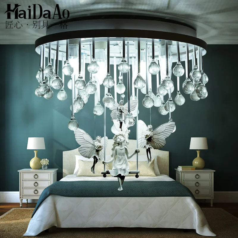 

modern crystal ceiling light simple atmosphere for bedroom living room dining room balcony