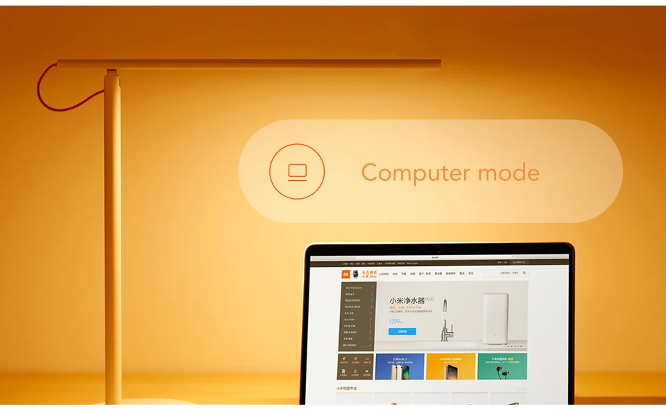 Xiao mi jia mi Smart Светодиодный настольный светильник Настольная лампа с тусклым режимом чтения света WiFi Enab светодиодный рабочий с AMZ Alexa iftt