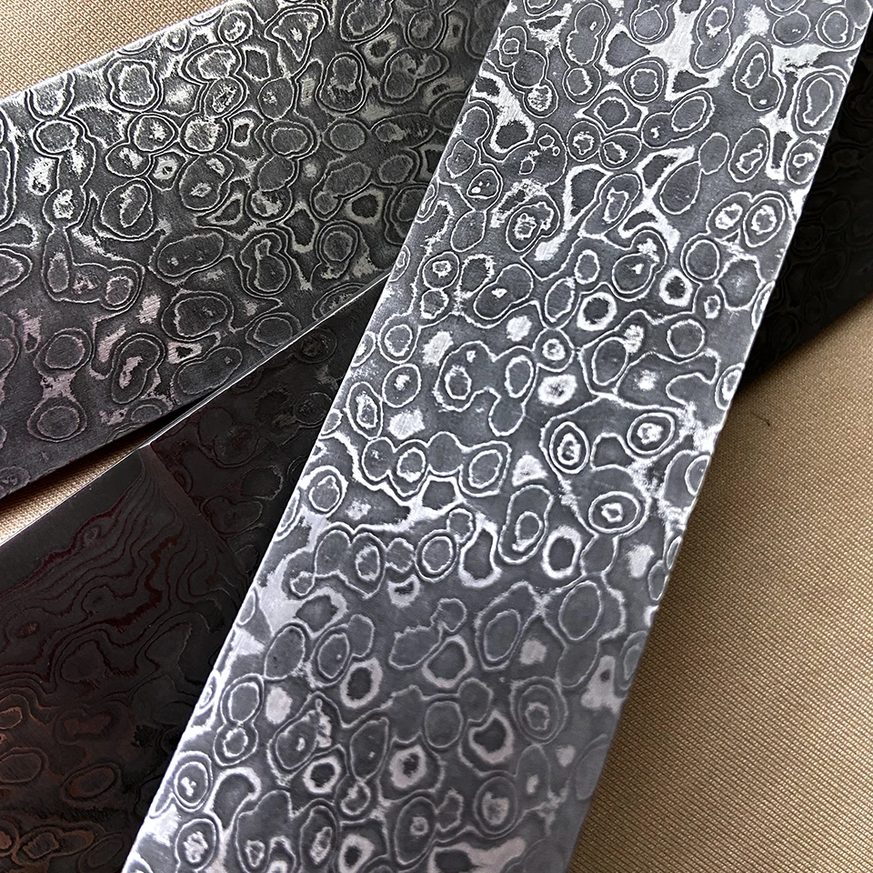 Damascus steel 2 texture plate