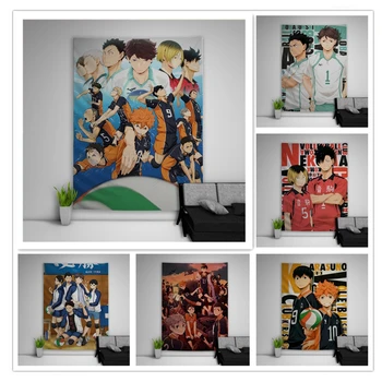 

Haikyuu! Tapestry Art Wall Hanging Sofa Table Bed Cover Home Decor Dorm Gift