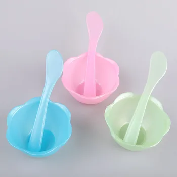 

3 PCS Mask Bowl Set Safe Reusable Durable Creative Practical Personal care tools Facial Mask Tool Set Facial Mask Stick for Lady