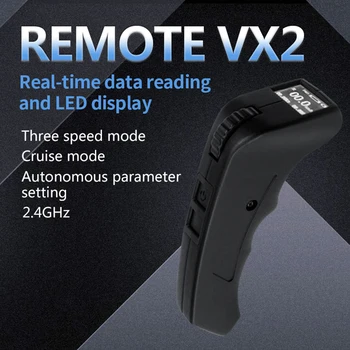 

New FLIPSKY VX2 2.4GHz Remote Control Transmitter with Receiver for Electric Skateboard Ebike Eboat Compatible with VESC4 VESC6