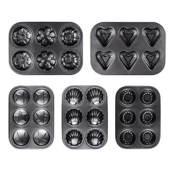 6 Connected Cake Mold Muffin Cake Mold Oven Cake Baking Tray Home
Garden Kitchen Dining Bake Ware For Home Kitchen Bakery