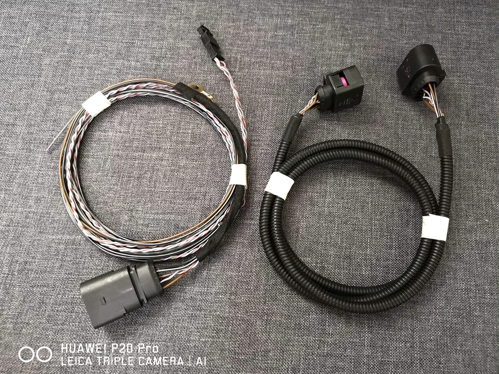 ACC адаптивная система круиз контроля установка проводов для VW Passat B6 B7 CC|wire install|wire