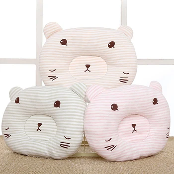 

Baby Pillow Cute Newborn Sleeping Support Pillow Concave Soft Cartoon Toddler Cushion Prevent Flat Head Baby Pillows