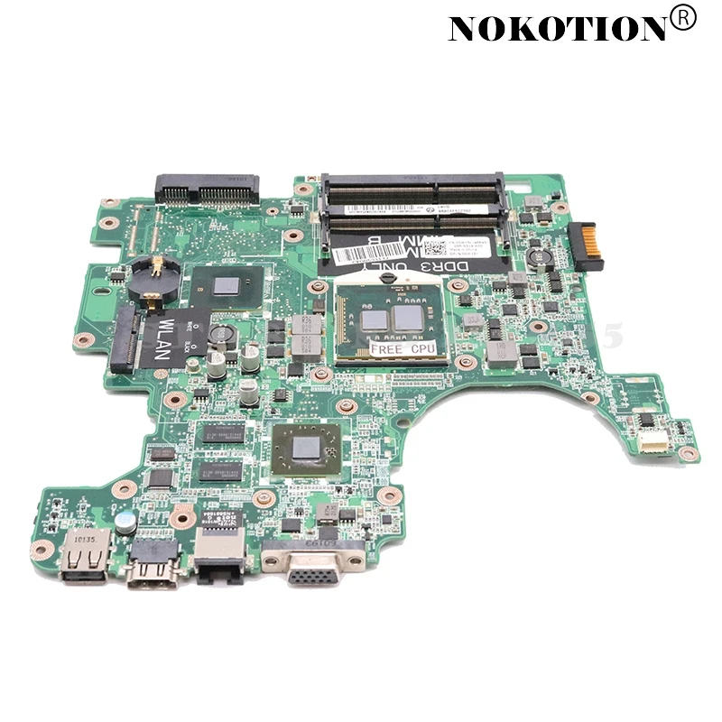 NOKOTION материнская плата для ноутбука Dell Inspiron 17 1764 дюймов CN 00W15K DA0UM3MB8E0 основная