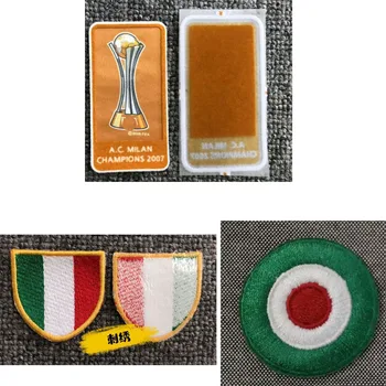 

1992-1997 Serie A Patch Green coppa Italia Circle patch And Chest Scudetto Badge iron on patches for clothes