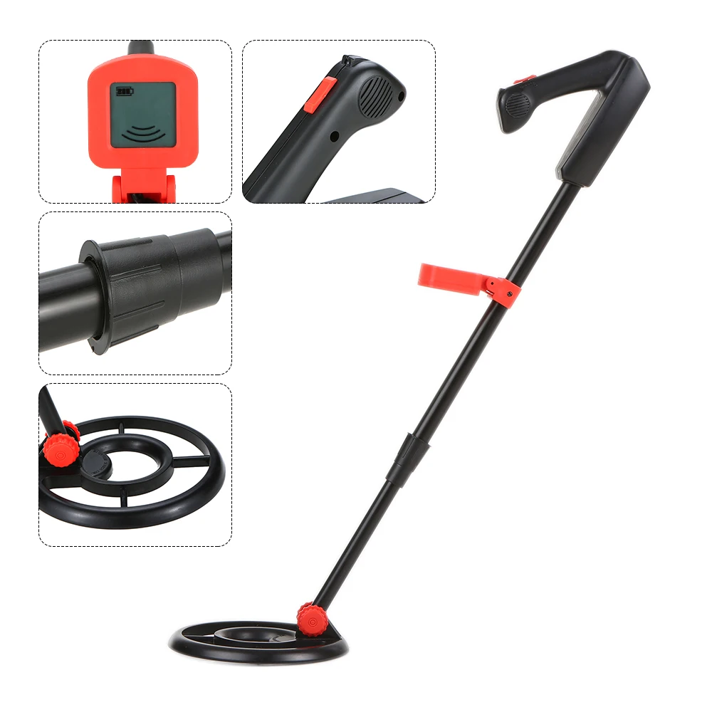 

KKMOON Waterproof Outdoor Metal Detector LCD Sensitive Search Coin Gold Digger Treasure Hunter for Kids/Starters